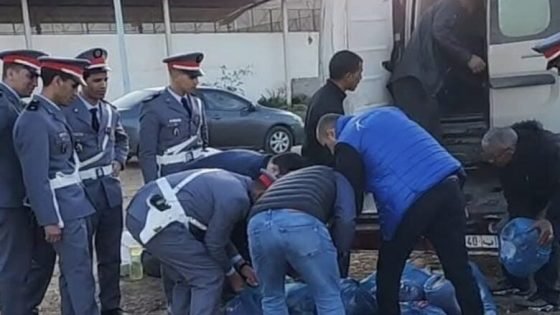 ضبط اطنان من خل تفاح فاسد ضواحي خريبكة