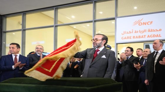 الملك يعطي انطلاقة أشغال إنجاز الخط السككي فائق السرعة الرابط بين القنيطرة ومراكش