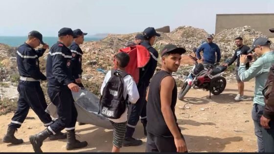 عاجل.. انتشال جثة شاب عشريني من مياه البحر بآسفي +صورة