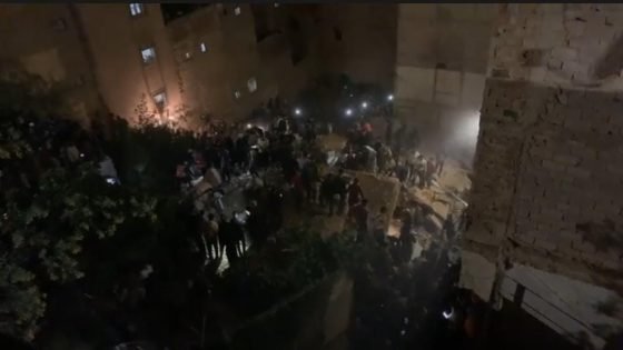 عاجل من فاس: انهيار عمارة آهلة بالسكان و حديث عن سقوط ضحايا