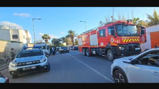حريق يلتهم محلات للصناعة التقليدية بطنجة