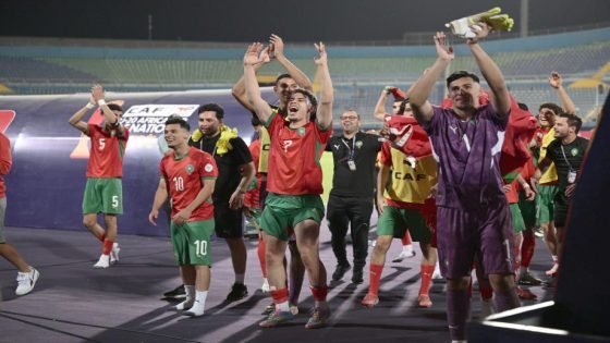 المنتخب المغربي للشباب يبلغ نهائي كأس إفريقيا بعد الفوز على مصر