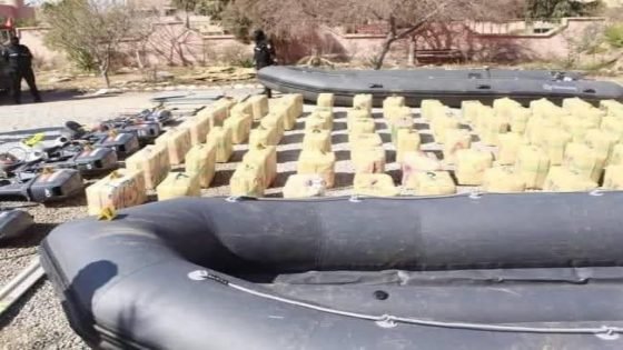 اعتقالات وحجز ثلاثة أطنان من الشيرا بشاطئ الصويرة