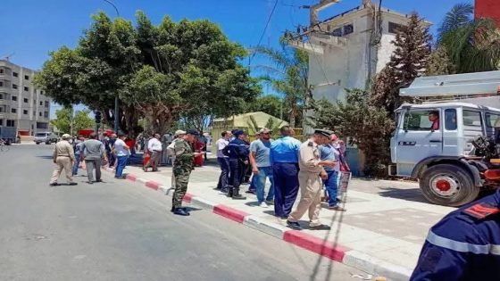 اقناع أربعيني بالنزول من عمود اتصالات بعد احتجاجه على “تجاهل” الدرك لمعطيات وفاة ابنه (صورة)