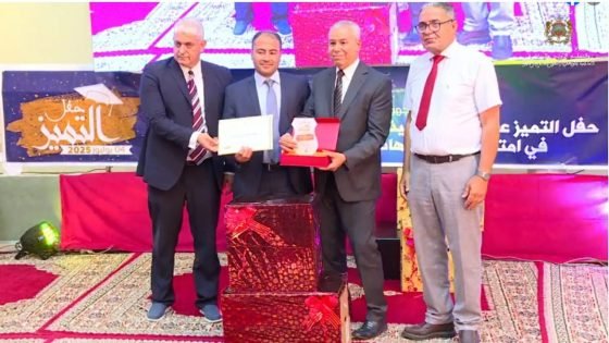 إعدادية المسيرة بخريبكة تتوج بجائزة الاستحقاق الجهوي في ترسيخ قيم المواطنة