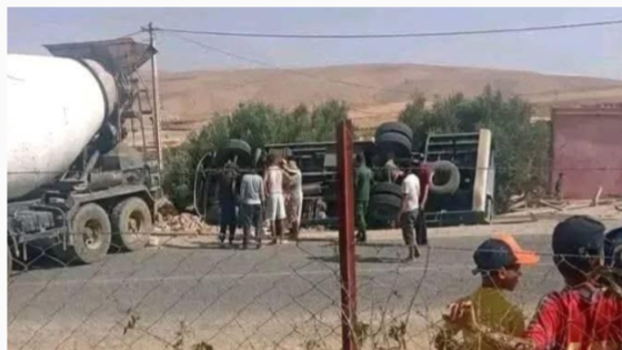 شيشاوة : شاحنة تنقلب وتُنهي حياة راكب طلب توصيلة من محطة وقود