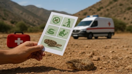 تحذير في الجبال والقرى: حملة للتوعية بمخاطر لدغات الأفاعي ولسعات العقارب