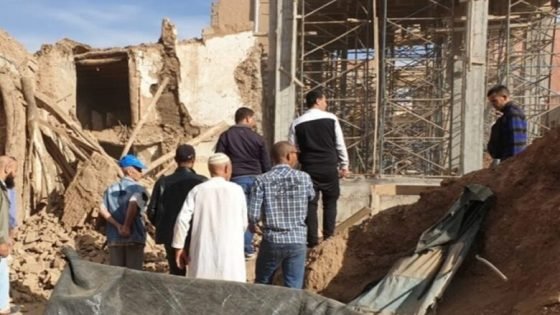 سقوط عامل أثناء إصلاح مسجد بأولاد الحاج يستنفر سلطات الرشيدية