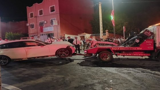 عاجل.. اصطدام عنيف بين 5 سيارات قرب المستشفى الجهوي ببني ملال (صور )