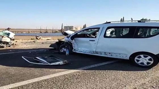 عاجل : 11 إصابة في حادثة سير خطيرة بين جمعة اسحيم وجماعة لحضر