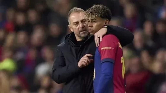 مدرب برشلونة ينتقد منتخب إسبانيا بسبب لامين يامال