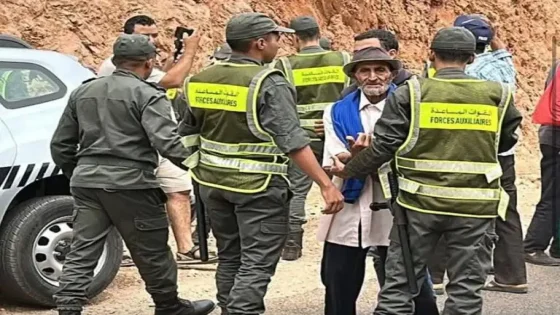 مسيرة احتجاجية لساكنة جبال مودج نحو ولاية بني ملال للمطالبة بالماء والطريق والرخص