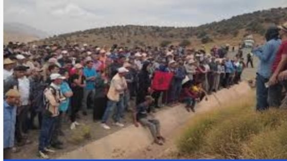 إحتجاجات أزيلال : سكان دوار آيت عبي يطالبون بالخدمات الأساسية