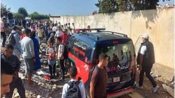 القصر الكبير تستيقظ على حادث مأساوي لطفلة صغيرة