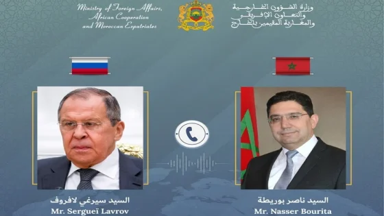 التعاون الثنائي يجمع بوريطة ولافروف