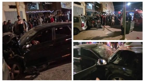 السرعة المفرطة تعود لتزرع الرعب بخريبكة… حادث مروّع كاد يتحول إلى مأساة