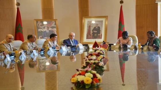 لوديي يستقبل وزيرة الدفاع الليبيرية