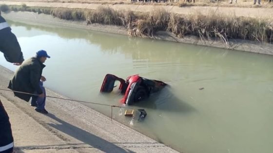 سقوط سيارة من قنطرة أيت فاسكا بـالحوز..