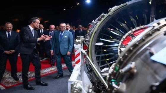 النواصر.. الملك يطلق أشغال المركب الصناعي لمحركات الطائرات