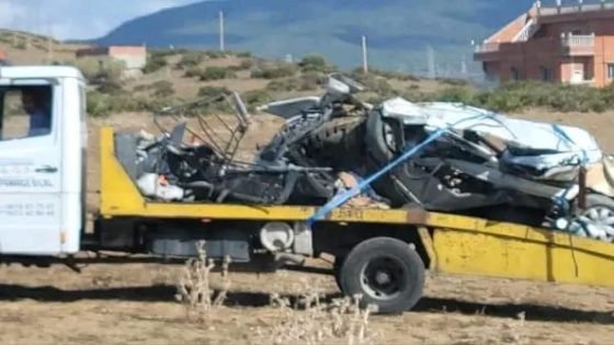 مصرع زوجين في حادث مروع بعد انقلاب شاحنة على سيارتهما بين طنجة وتطوان