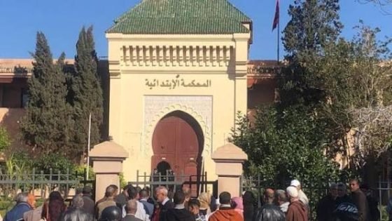 إحالة 14 شخصًا على جنايات مراكش بتهمة اضرام النار