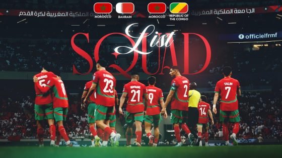 “الركراكي” يكشف تشكيلة أسود الأطلس لمباراتي البحرين و الكونغو