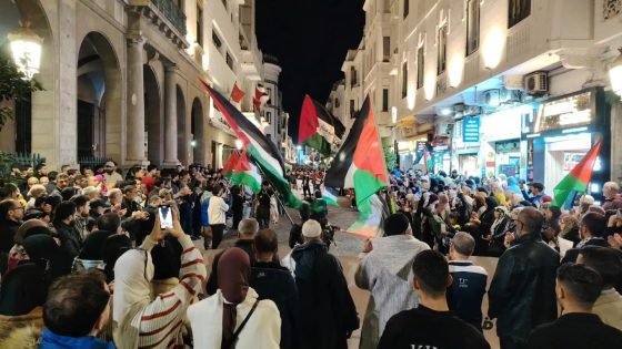 تطوان تتضامن مع غزة ولبنان والسودان ( صور )