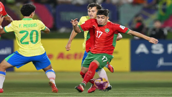 المنتخب المغربي يودع “مونديال الفتيان” بعد خسارة قاسية أمام البرازيل