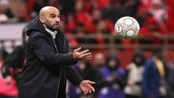 الركراكي :أي خطأ مع الكاميرون قد يكلفنا التأهل