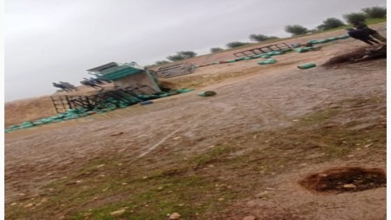 انقلاب شاحنة محمّلة بقنينات الغاز بسيدي الحطاب دون إصابات