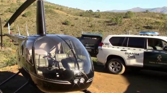 تنسيق أمني يفكك شبكة لتهريب المخدرات بالمروحيات بين المغرب وإسبانيا