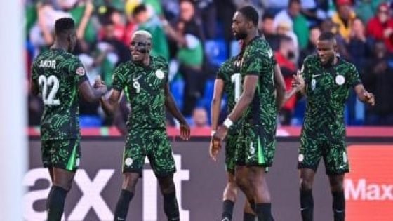 نيجيريا تطيح بالجزائر وتواجه المغرب في نصف نهائي أمم أفريقيا