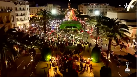 فرحة عارمة تجتاح المغرب بعد تأهل “أسود الأطلس” إلى نهائي كأس إفريقيا