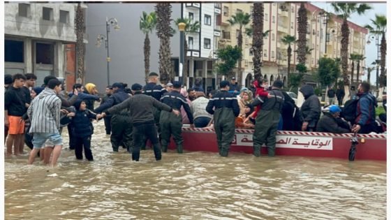 حقوقيون يطالبون بتمكين متضرري الفيضانات من دعم مادي عاجل