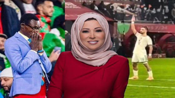 خديجة بن قنة وعمورة مشجع الكونغو