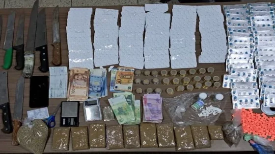 حجز كوكايين وأقراص مخدرة في وجدة