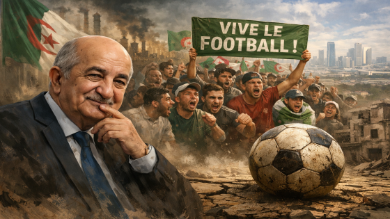 حين يصبح النقاش الكروي بديلاً عن السؤال السياسي: كيف نجح نظام تبون في إفراغ وعي جزء من الشباب؟