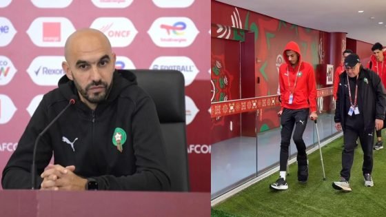 أوناحي غائب أم حاضر في نصف نهائي الكان؟ .. الركراكي يجيب