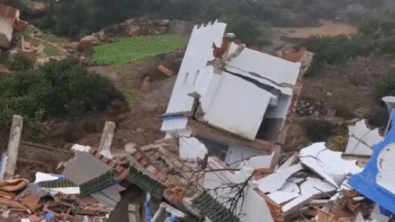 تاونات تطالب بإعلانها منطقة منكوبة