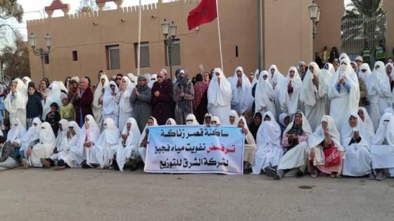 ائتلاف حقوقي يطالب اخنوش بالتدخل العاجل لاحتواء أزمة الماء بمدينة فجيج