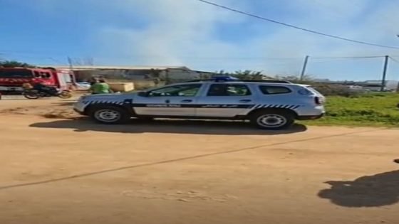 حريق مهول بمستودع للأفرشة ضواحي المحمدية واستنفار أمني واسع