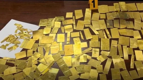 إحباط تهريب سبائك ذهب ببني أنصار