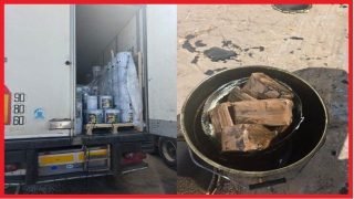 إجهاض تهريب 5 أطنان من مخدر الشيرا بمعبر الكركرات