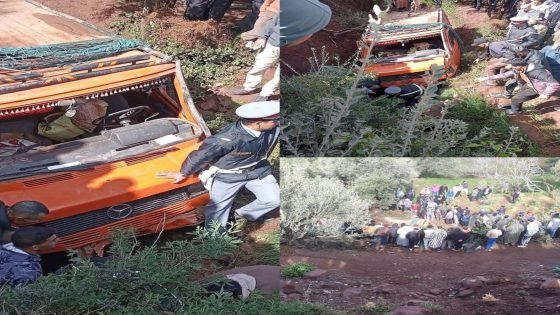 معطيات جديدة في حادث انقلاب “طرونزيت” بسيدي بولخلف إيواريضن