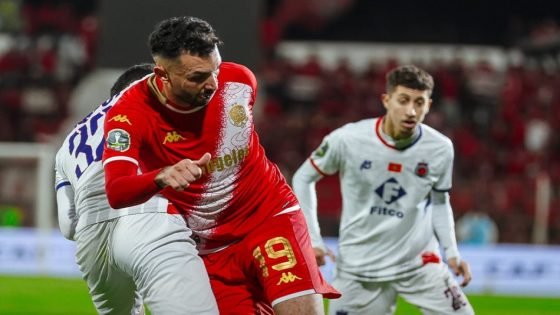 الوداد يودع كأس الكونفدرالية من ربع النهائي على يد أولمبيك آسفي