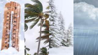 نشرة إنذارية برتقالية: ثلوج كثيفة وأمطار رعدية ورياح عاصفية