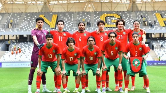 المنتخب المغربي لأقل من 17 سنة يهزم الجزائر بثلاثية نظيفة