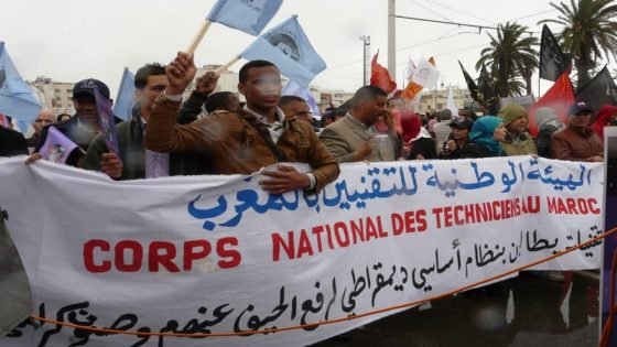 التقنيون في المغرب: غضب يتصاعد وموعد مع الشارع في فاتح ماي