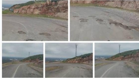 الطريق الجهوية 304 بين أولاد عياد وأيت عتاب… حفر تهدد السلامة وتؤرق مستعملي الطريق