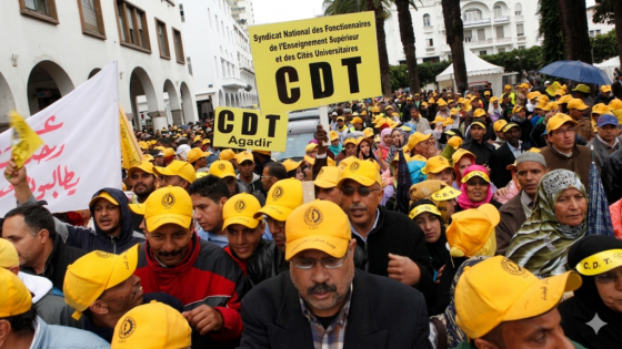 الـ ” CDT” تدعو إلى تصعيد احتجاجي وتحمل الحكومة مسؤولية الاحتقان الاجتماعي
